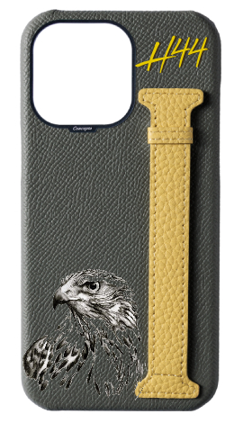 Customized Grey / Yellow Limited Edition Side Strap Case