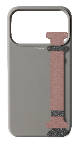 Customized Grey Silicon Side Strap Case