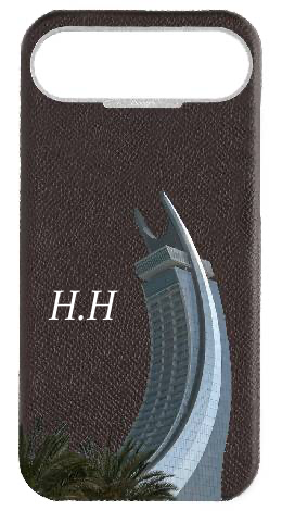 Customized Brown Strapless Epsom Case 
                 Lusail