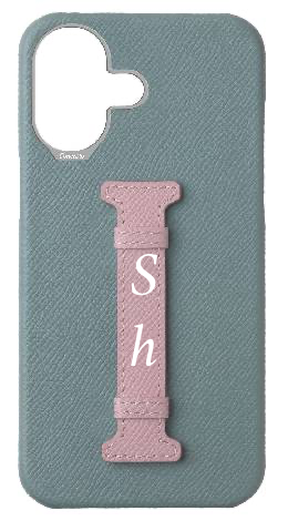 Customized Baby Blue / Pink Limited Edition Middle Strap Case