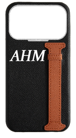 Customized Black / Tan Limited Edition Side Strap Case
