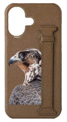 Customized Taupe Epsom Side Strap Case