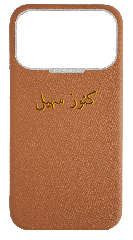 Customized Tan Strapless Epsom Case