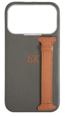Customized Dark Taupe / Tan Limited Edition Side Strap Case