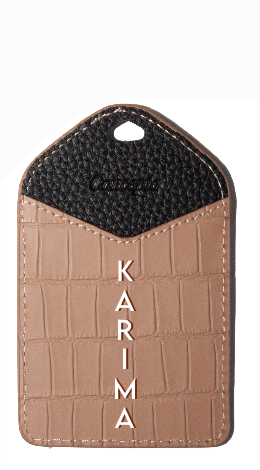 Customized Nude ID Holder