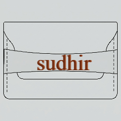 Customized Bespoke Belt Bifold Wallet