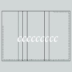 Customized Bespoke Modern Bifold Wallet