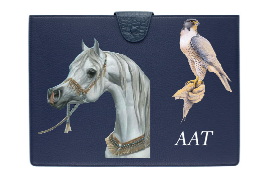 Customized Navy Folder