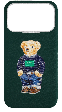 Customized Green Strapless Case 
                 KSA Teddy