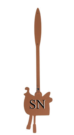 Customized Horse Saddle Charm