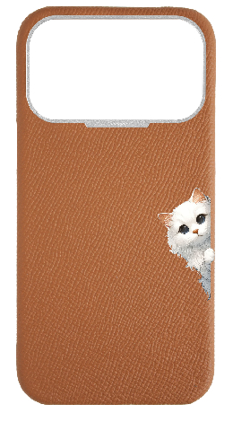 Customized Tan Strapless Epsom Case