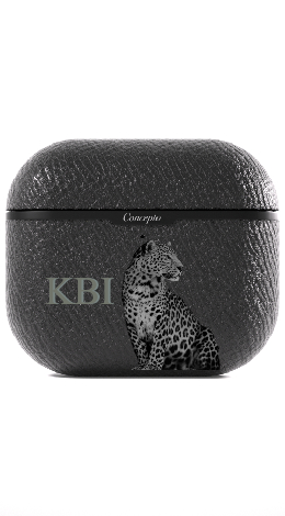 Customized Black AirPods Case (3rd &amp; 4th Generation)