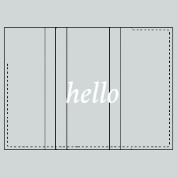 Customized Bespoke Modern Bifold Wallet