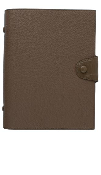 Customized Dark Taupe / Ash Notebook