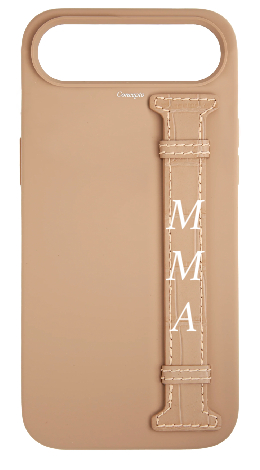 Customized Nude Silicon Side Strap Case