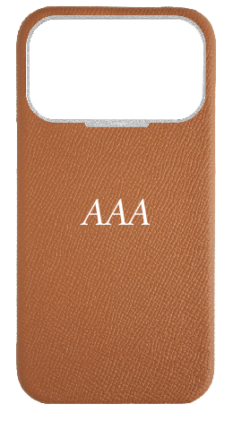 Customized Tan Strapless Epsom Case