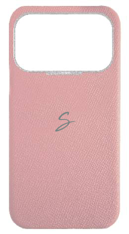 Customized Pink Strapless Epsom Case