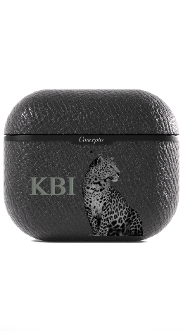 Customized Black AirPods Case (3rd &amp; 4th Generation)
