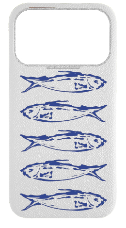 Customized White Epsom Strapless Case