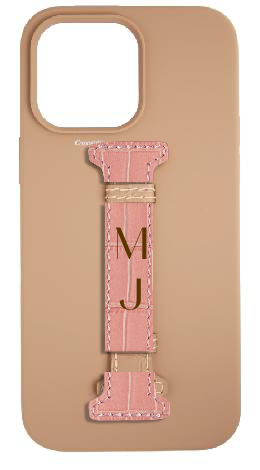 Customized Nude Silicon Middle Strap Case