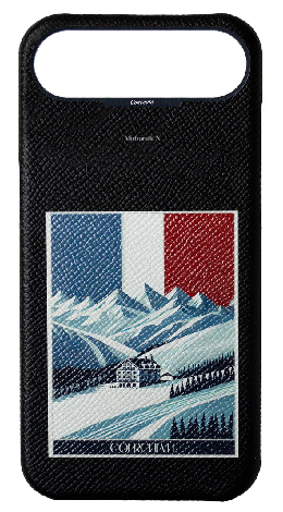 Customized Black Strapless Case 
                 Courchevel Season