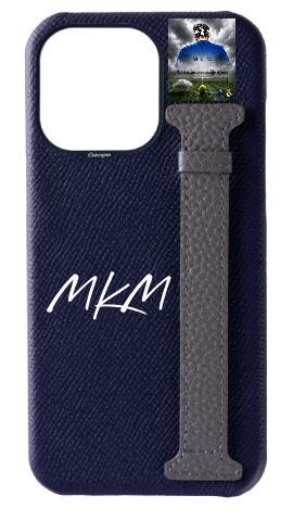 Customized Navy / Grey Limited Edition Side Strap Case