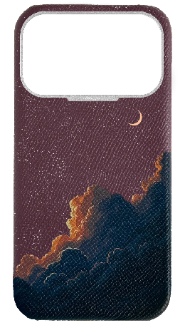Customized Maroon Strapless Case 
                 Crimson Crescent
