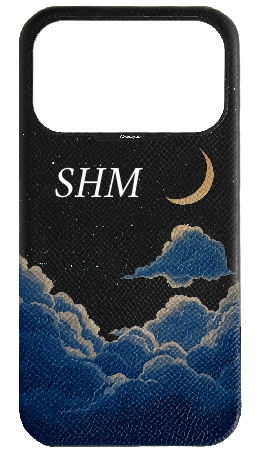 Customized Black Strapless Case 
                 Crescent of Blessings