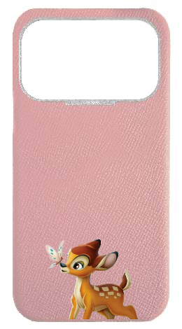 Customized Pink Strapless Epsom Case