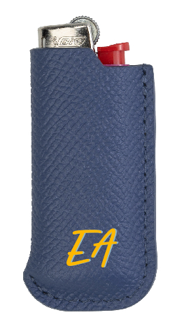 Customized Blue Bic Lighter Sleeve