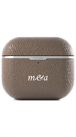 Customized Taupe AirPods Case (3rd &amp; 4th Generation)