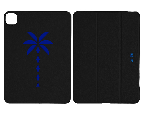 Customized Black Epsom iPad Case