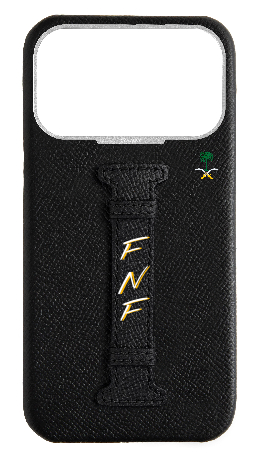 Customized Black Epsom Middle Strap Case