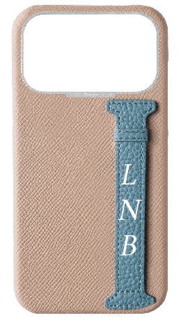 Customized Beige / Slate Limited Edition Side Strap Case
