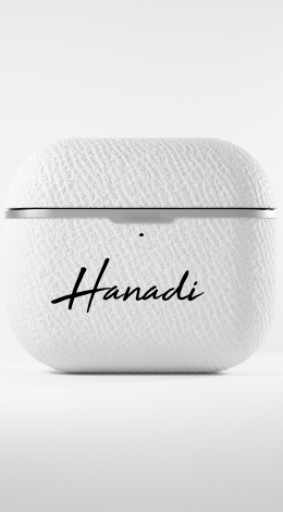 Customized White AirPods Case (3rd &amp; 4th Generation)