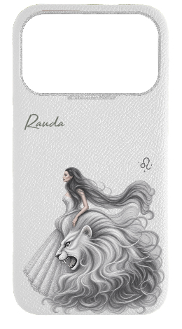 Customized White Epsom Strapless Case