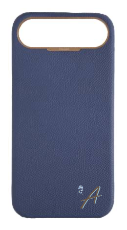 Customized Navy Strapless Epsom Case