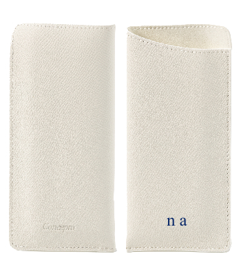 Customized White Sunglasses Sleeve