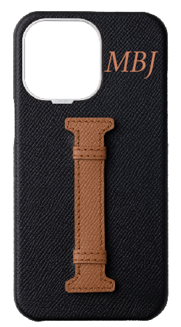 Customized Black / Tan Limited Edition Middle Strap Case