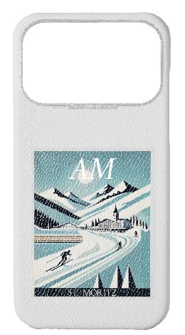 Customized Seasonal White Strapless Case (St. Moritz)