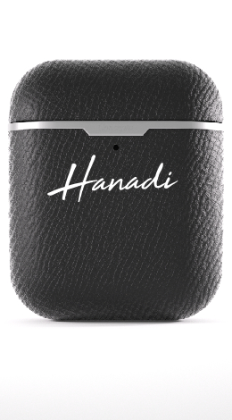 Customized Black AirPods Case (1st &amp; 2nd Generation)