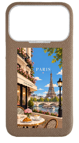 Customized Taupe Strapless Epsom Case