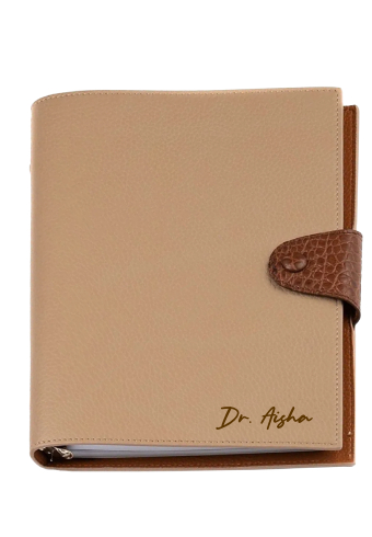 Customized Caramel / Camel Notebook