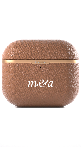 Customized Tan AirPods Case (3rd &amp; 4th Generation)