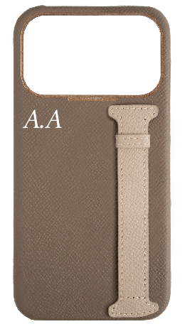 Customized Taupe / Beige Limited Edition Side Strap Case