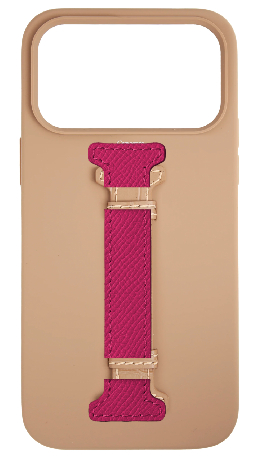 Customized Nude Silicon Middle Strap Case