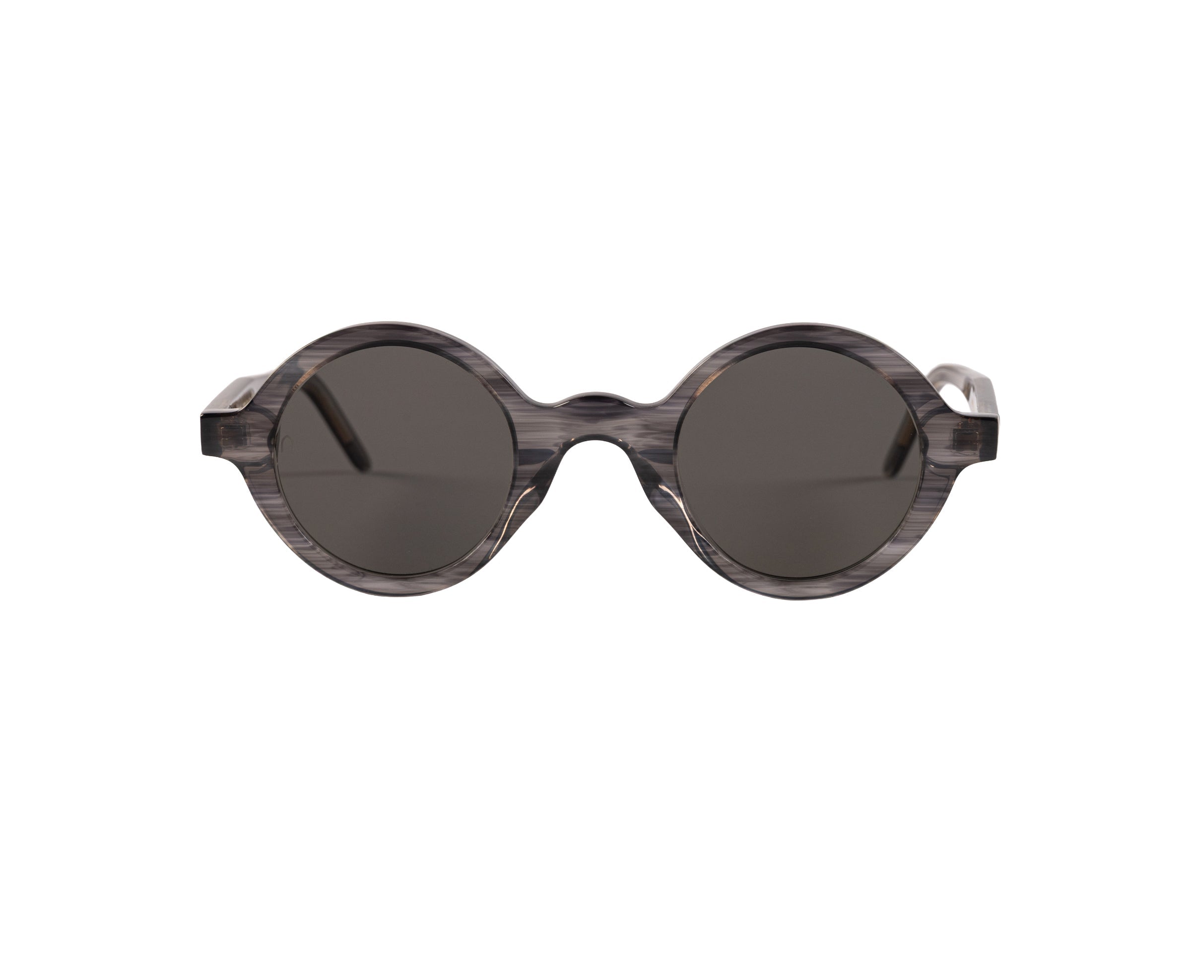Grey Marbled Orb Sunglasses