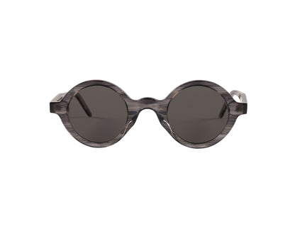 Grey Marbled Orb Sunglasses