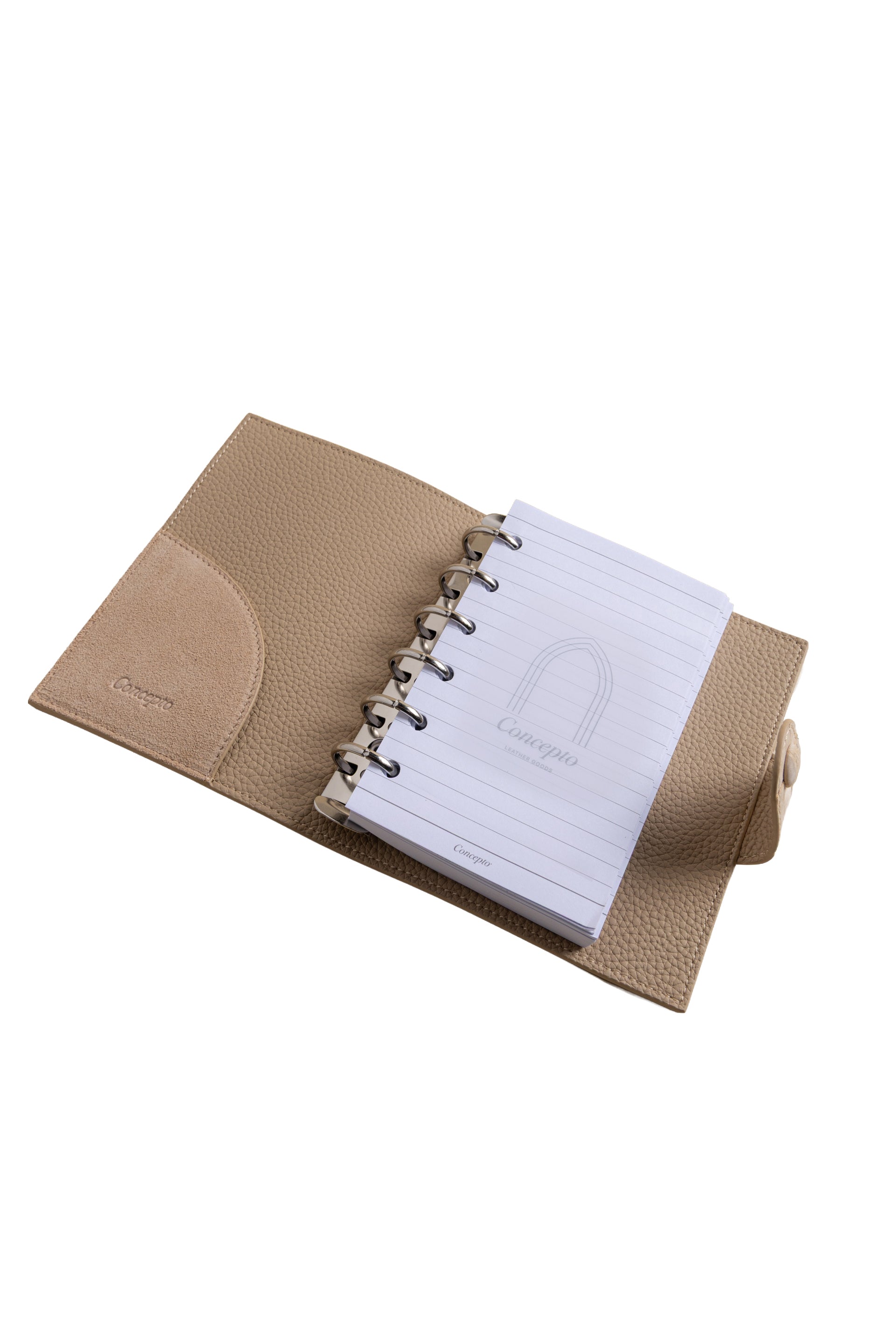 Sandstone Suede Notebook - A7