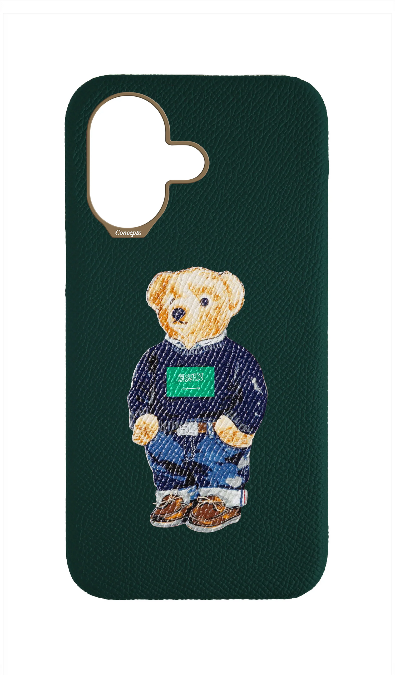 Teddy Green Strapless Case (KSA)